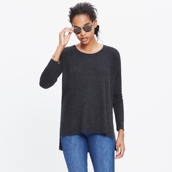 Madewell Sweaters - Madewell Gray Warmlight Pullover Sweater